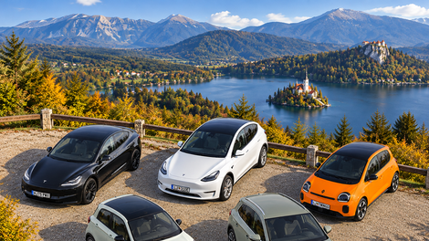 Slovenski avtomobilski trg: prikčakovan septembrski zdrs pri električnih avtomobilih