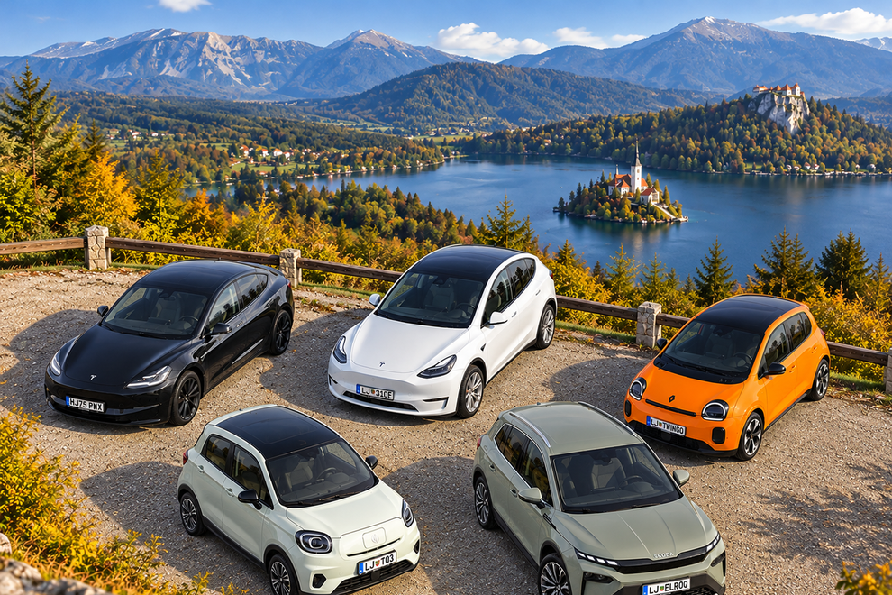 Slovenski avtomobilski trg: prikčakovan septembrski zdrs pri električnih avtomobilih