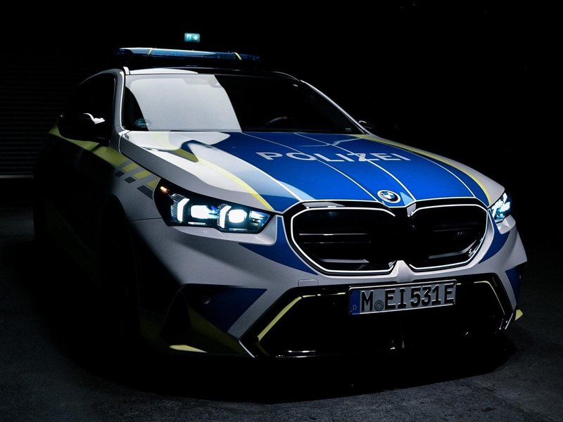 BMW M5 Touring Polizei