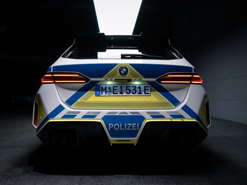 BMW M5 Touring Polizei