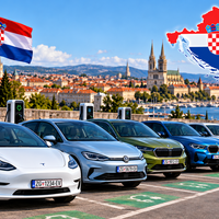 Električni avtomobili na Hrvaškem s subvencijami do 9.000 evrov