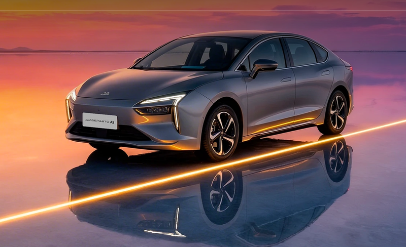 Ruskemu Amberautu za električno limuzino A5 zmanjkuje energije – in kupcev